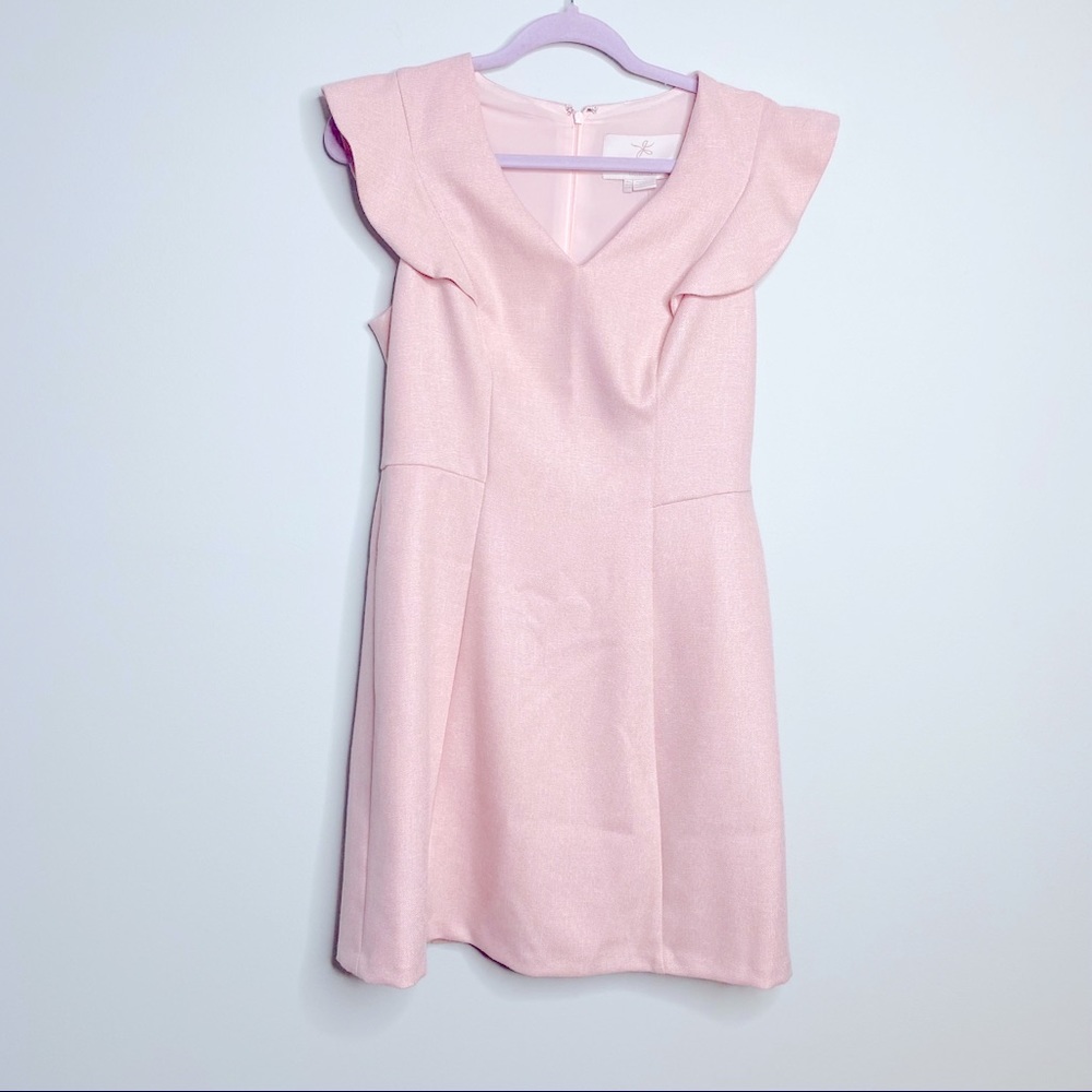 NWT Gal Meets Glam Dress in Blush, Size 8